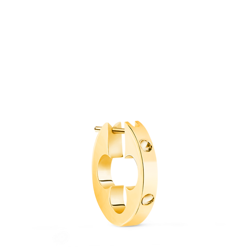 Empreinte Creole, Gelbgold - Einzelstück Schmuck Kategorien Ohrringe | LOUIS VUITTON (Zoom)