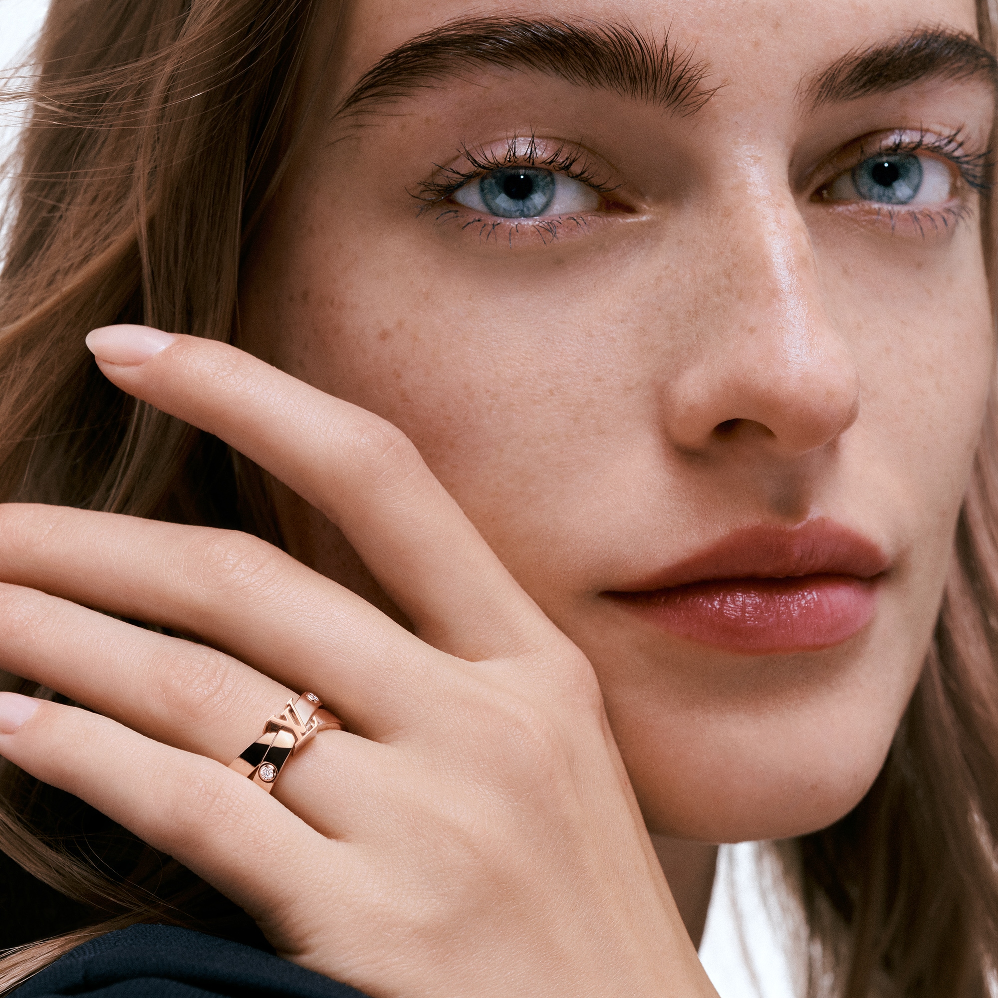 Empreinte Doppelring, Roségold und Diamanten  Schmuck Kategorien Alle Schmuckstücke | LOUIS VUITTON (Zoom)