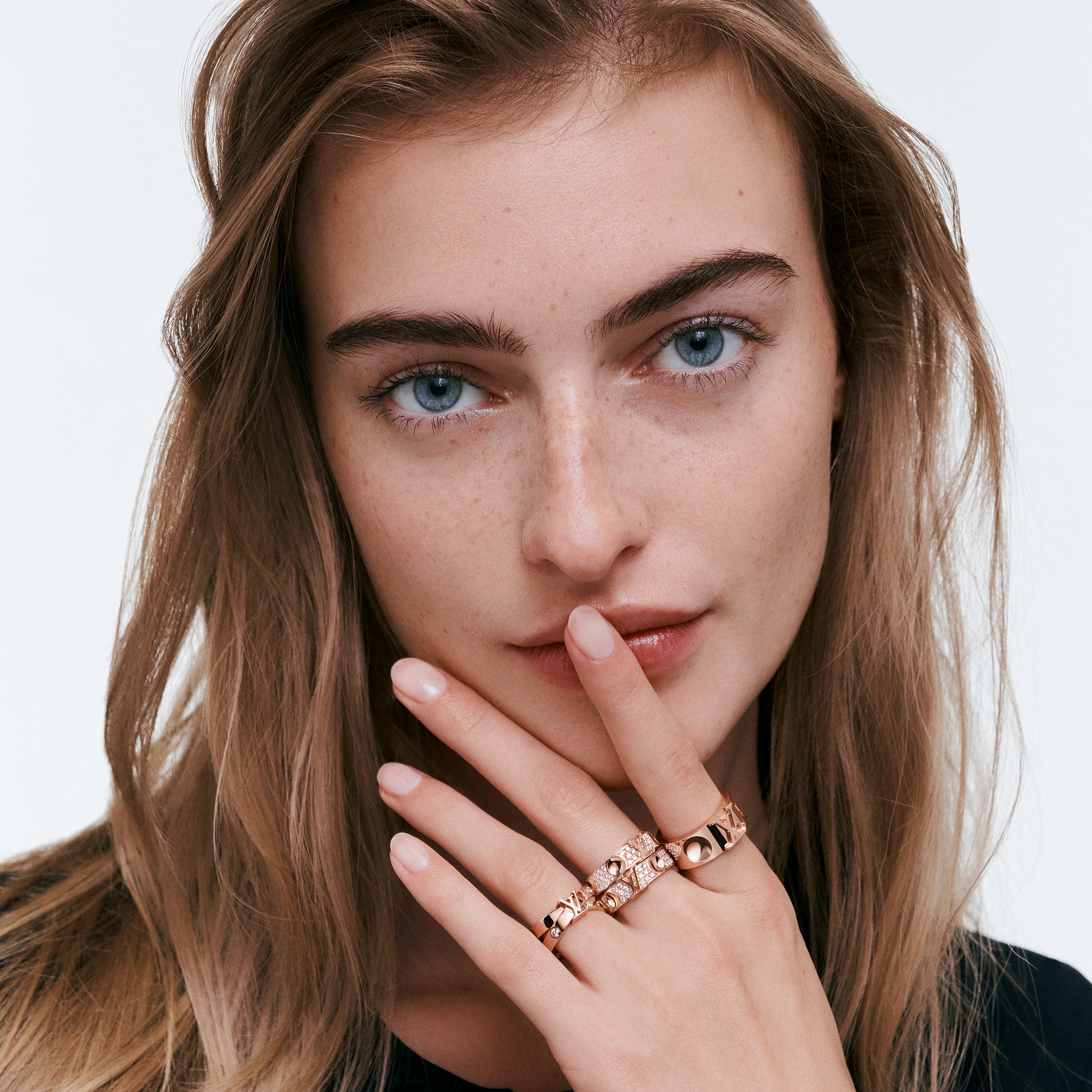 Empreinte Doppelring, Roségold und Diamanten  Schmuck Kategorien Alle Schmuckstücke | LOUIS VUITTON (Zoom)