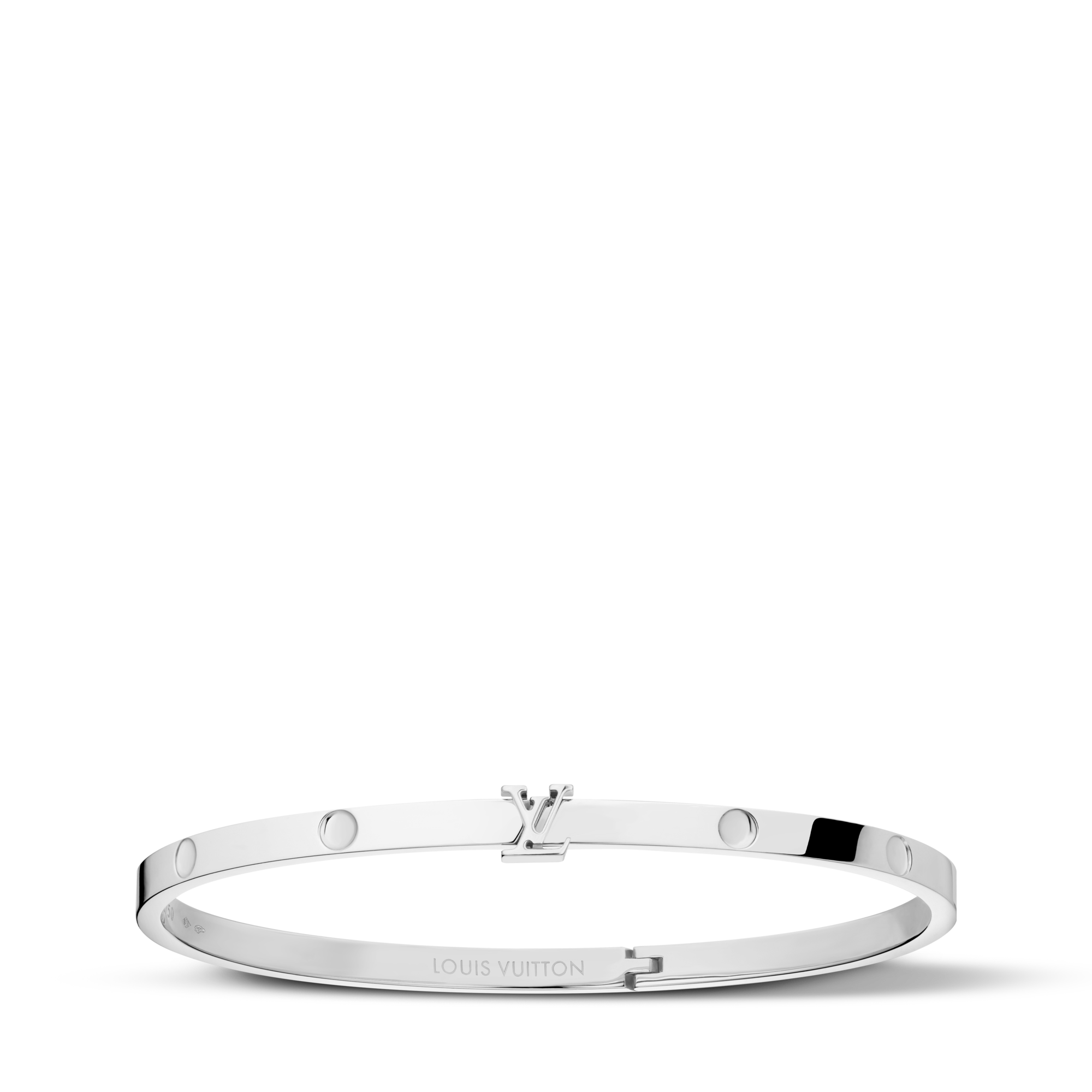Empreinte kleiner Armreif, Weißgold  Schmuck Kategorien Armbänder | LOUIS VUITTON (Zoom)