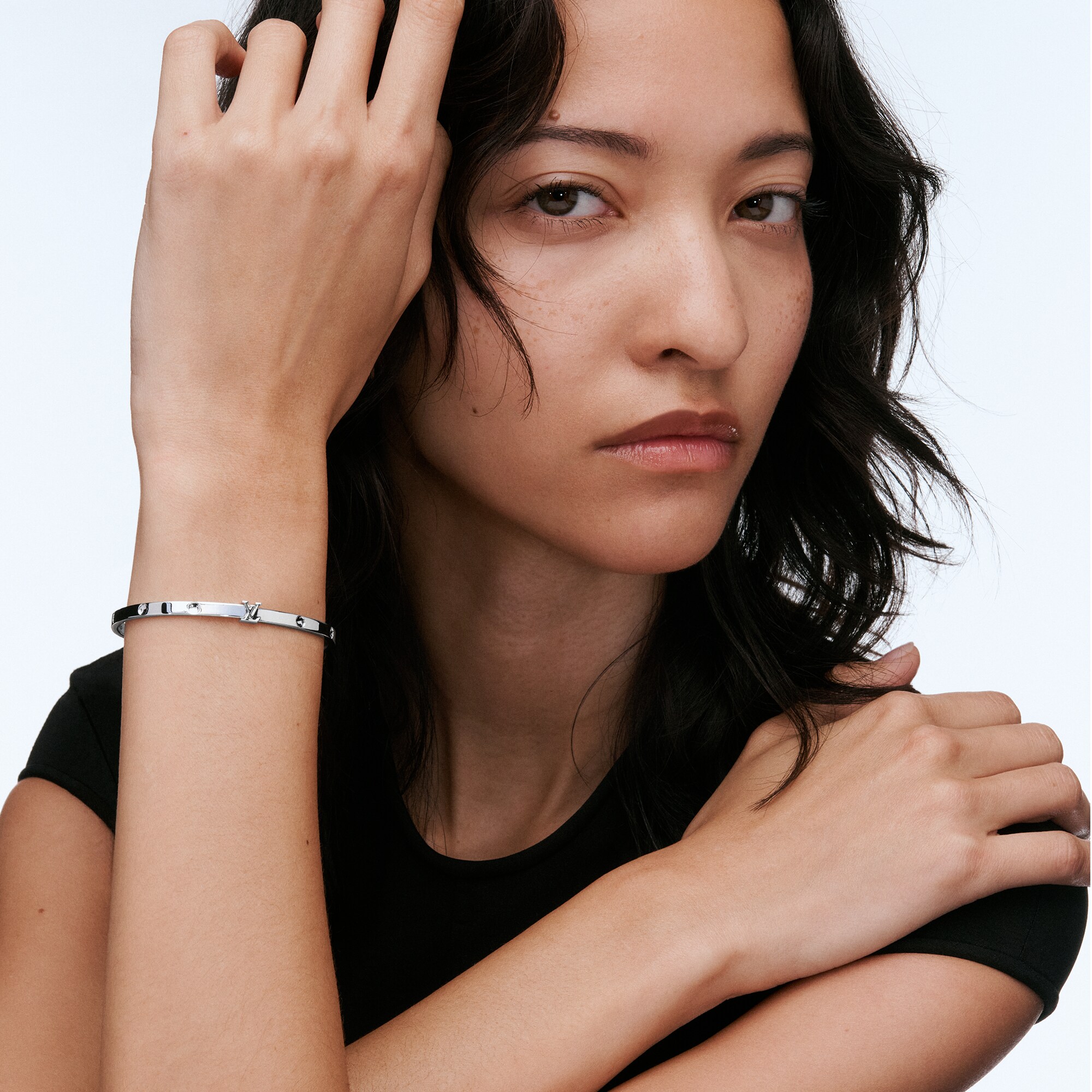 Empreinte kleiner Armreif, Weißgold  Schmuck Kategorien Armbänder | LOUIS VUITTON (Zoom)