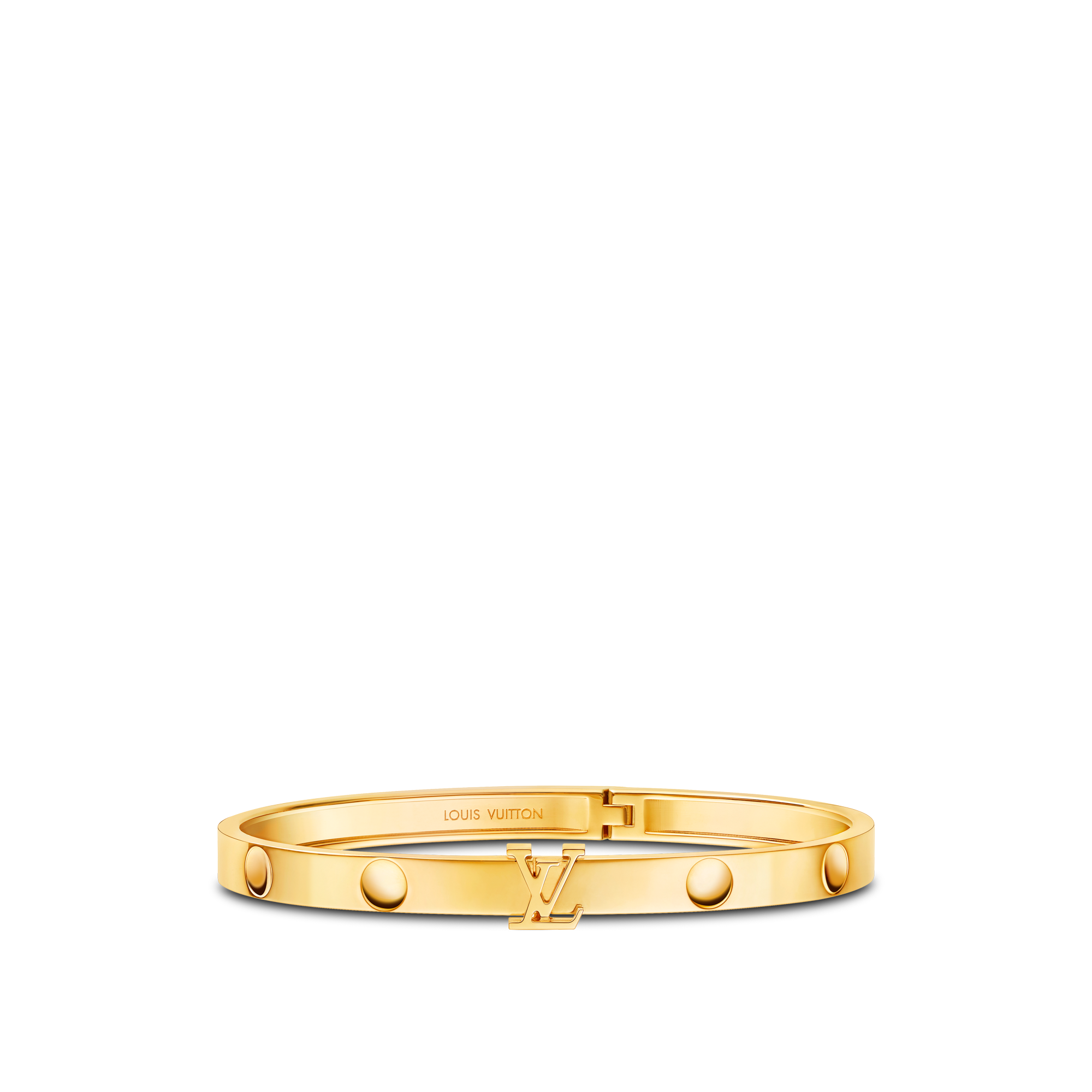 Empreinte mittelgroßer Armreif, Gelbgold  Les Extraordinaires Schmuck Armbänder | LOUIS VUITTON (Zoom)