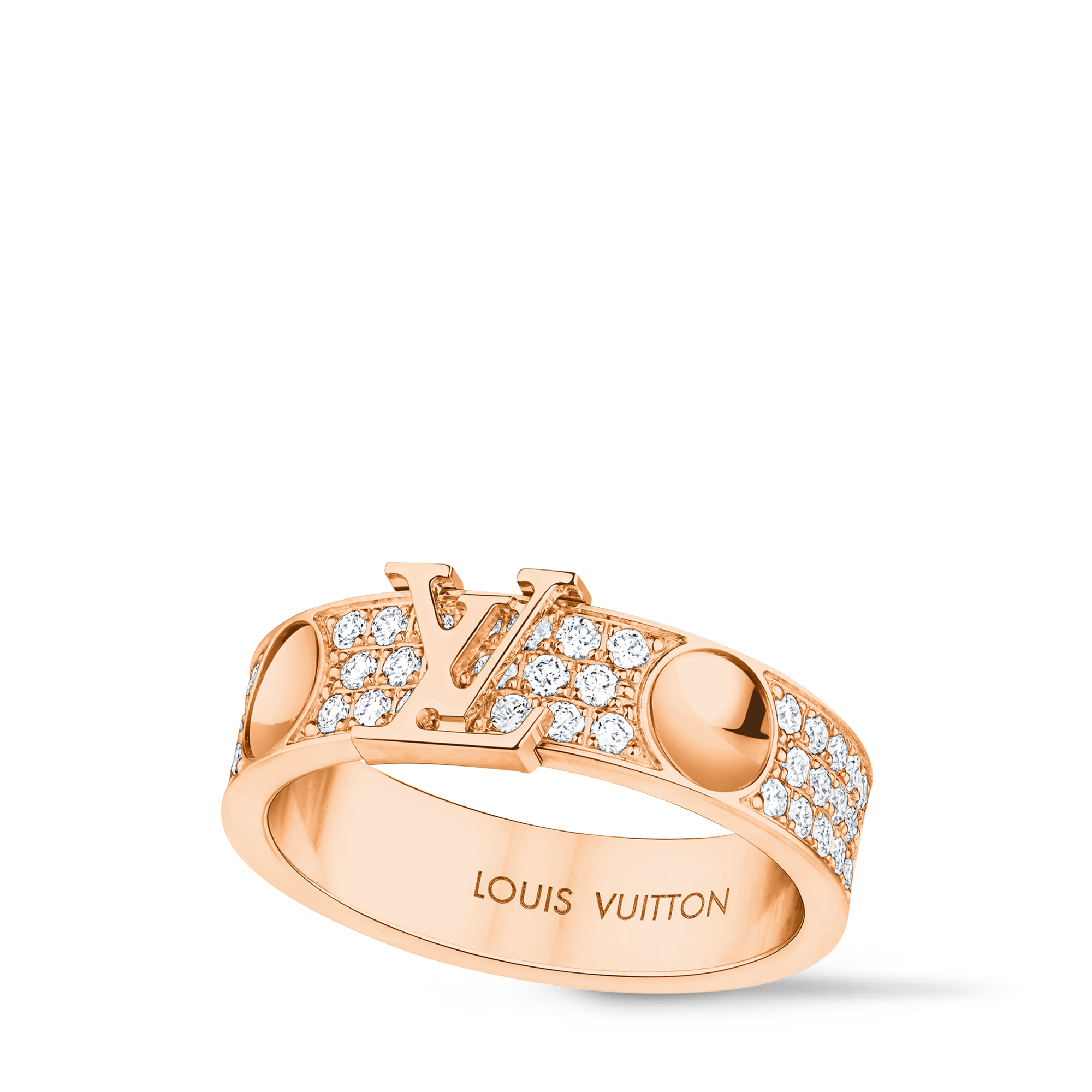 Empreinte mittelgroßer Ring, Roségold und Diamanten  Schmuck Kategorien Ringe | LOUIS VUITTON (Zoom)