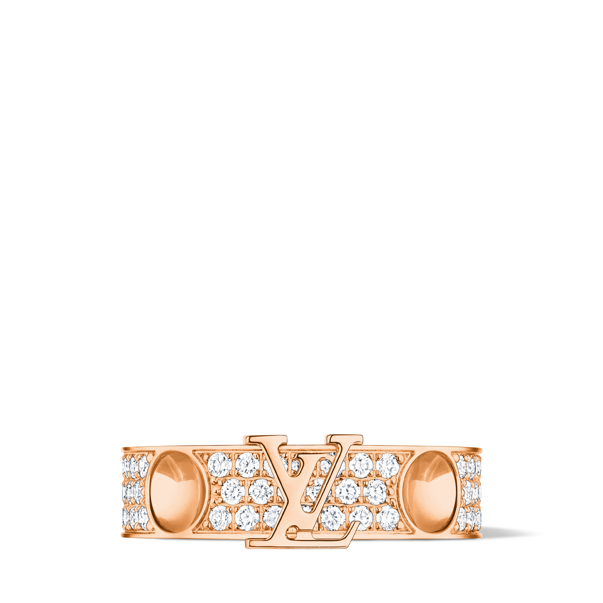 Empreinte mittelgroßer Ring, Roségold und Diamanten  Schmuck Kategorien Ringe | LOUIS VUITTON (Zoom)