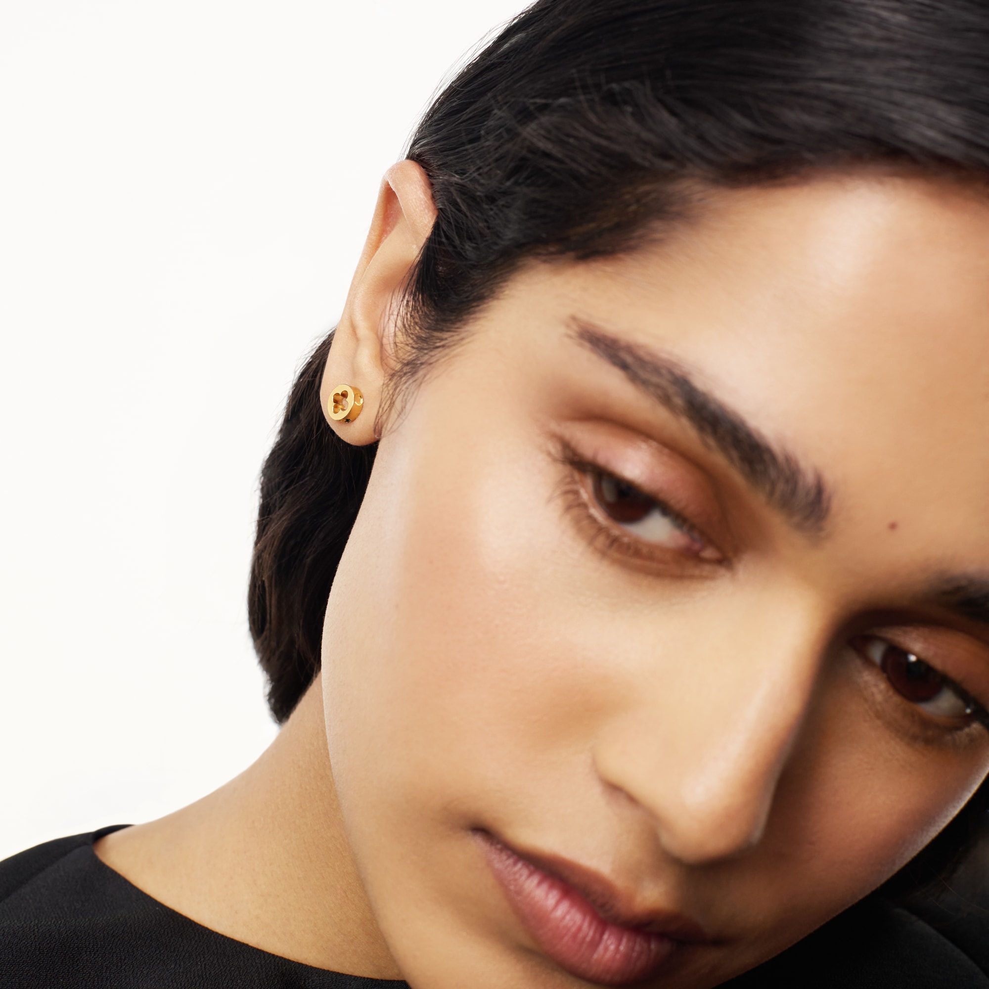 Empreinte Ohrstecker, Gelbgold  Schmuck Kategorien Alle Schmuckstücke | LOUIS VUITTON (Zoom)