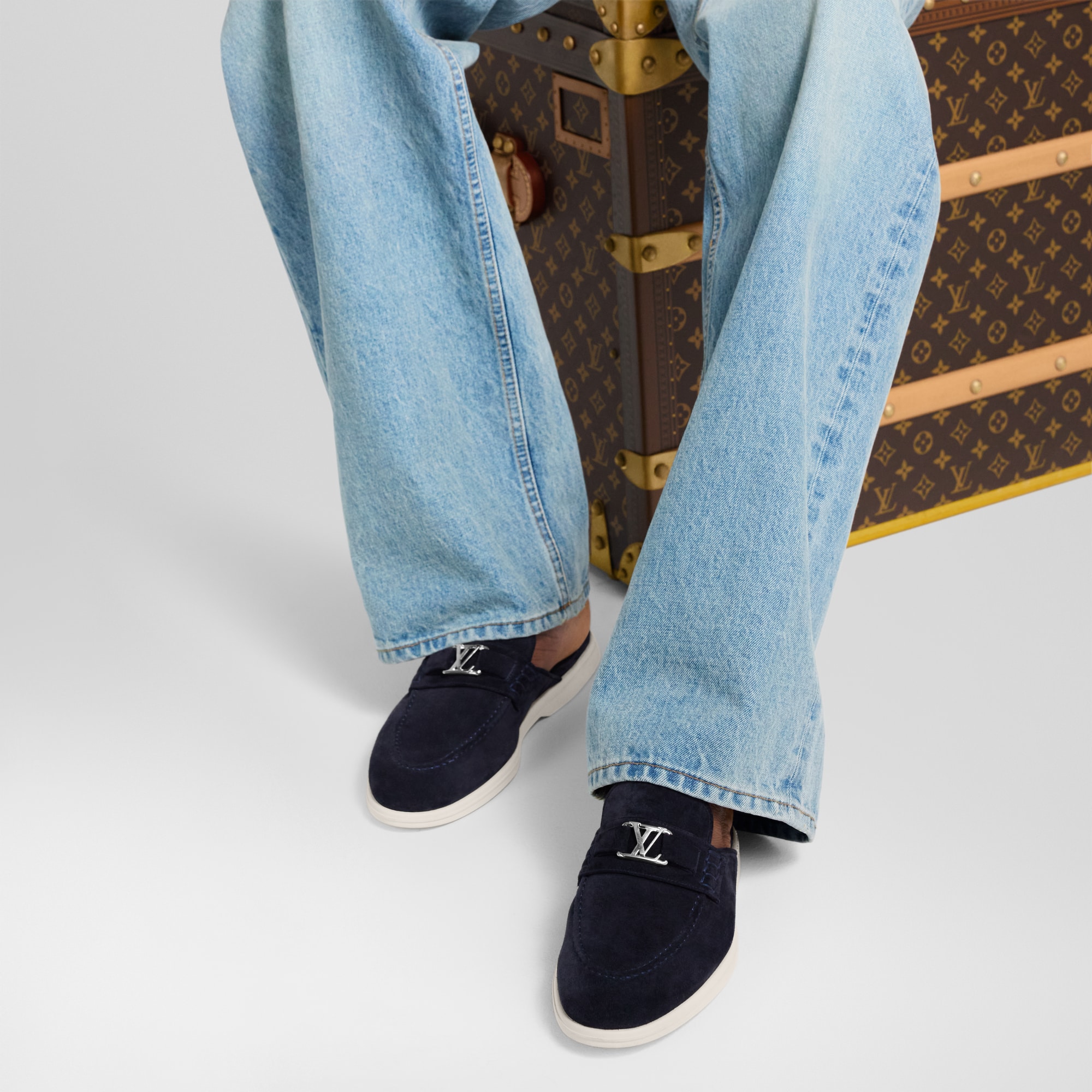 Estate Loafer mit offener Ferse  Herren Schuhe Loafers und Mokassins | LOUIS VUITTON (Zoom)