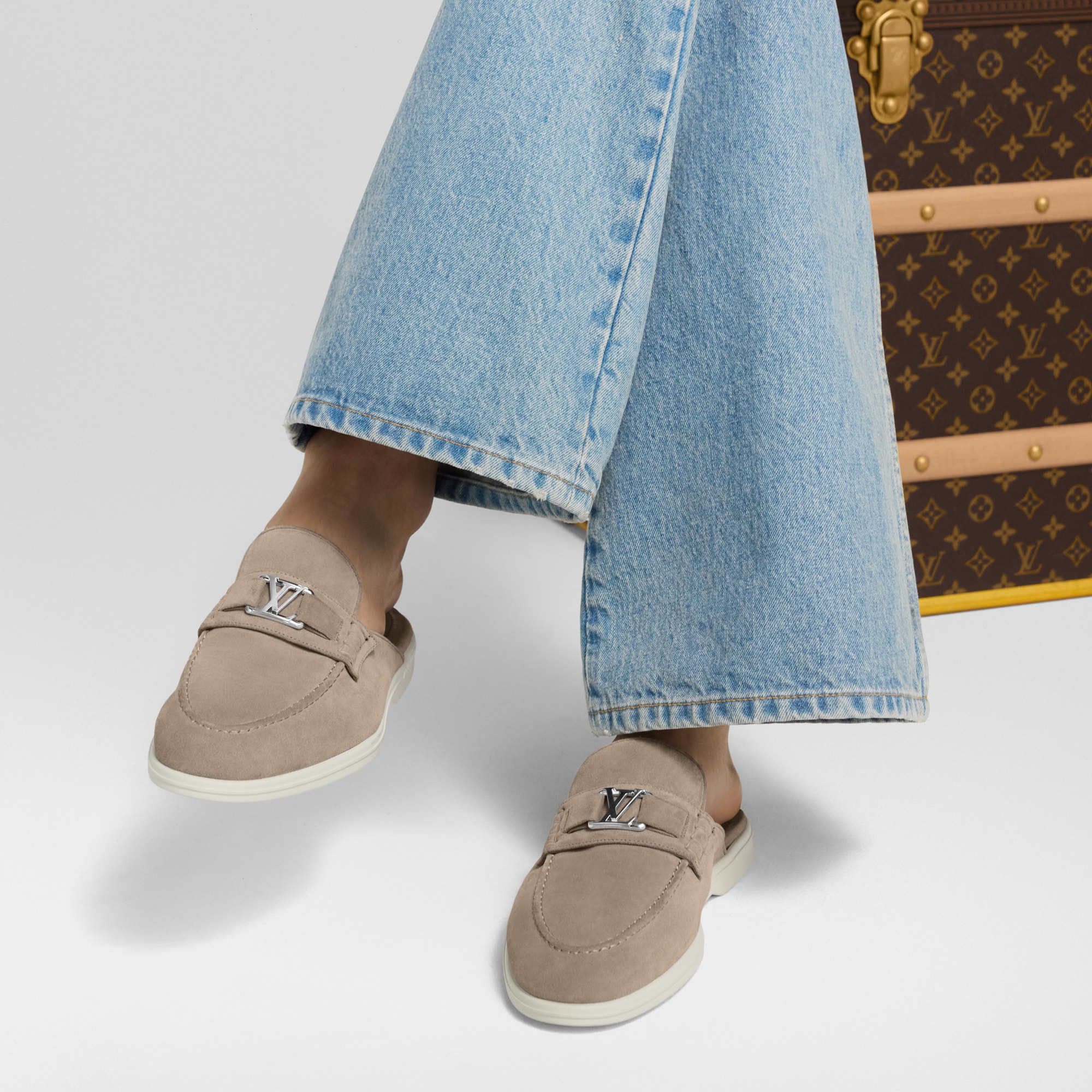 Estate Loafer mit offener Ferse  Herren Schuhe Loafers und Mokassins | LOUIS VUITTON (Zoom)