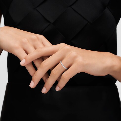 Eternity Ring aus Weißgold mit Diamanten Schmuck Kategorien Alle Schmuckstücke | LOUIS VUITTON (Zoom)