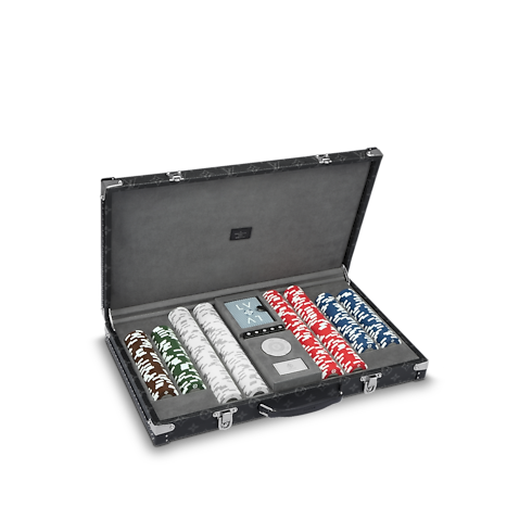 Etui für Poker Monogram Eclipse Canvas Herren Reisegepäck Hartgepäck | LOUIS VUITTON (Zoom)