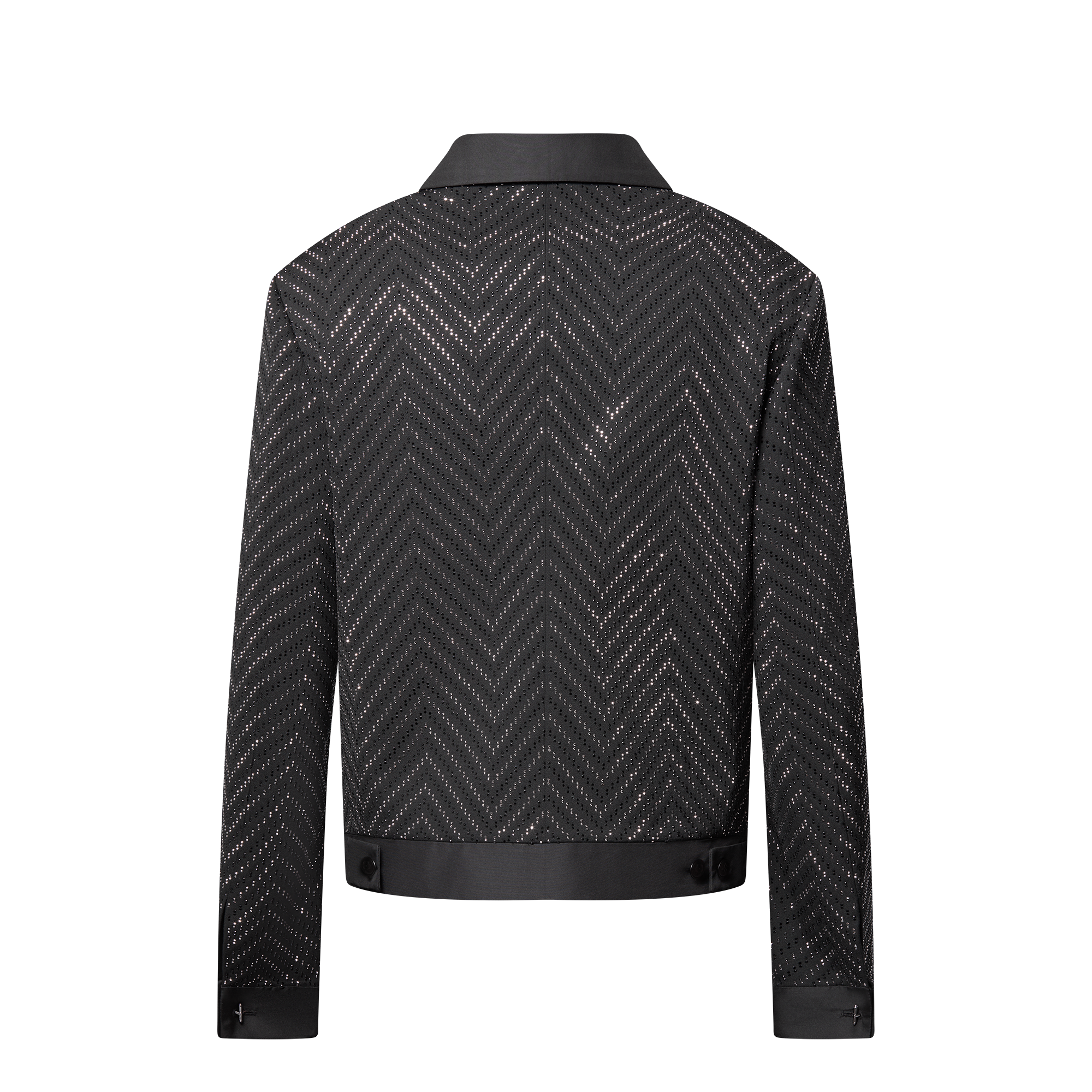 Evening Blouson mit Kristall-Strass  Herren Ready to Wear Jacken und Mäntel | LOUIS VUITTON (Zoom)