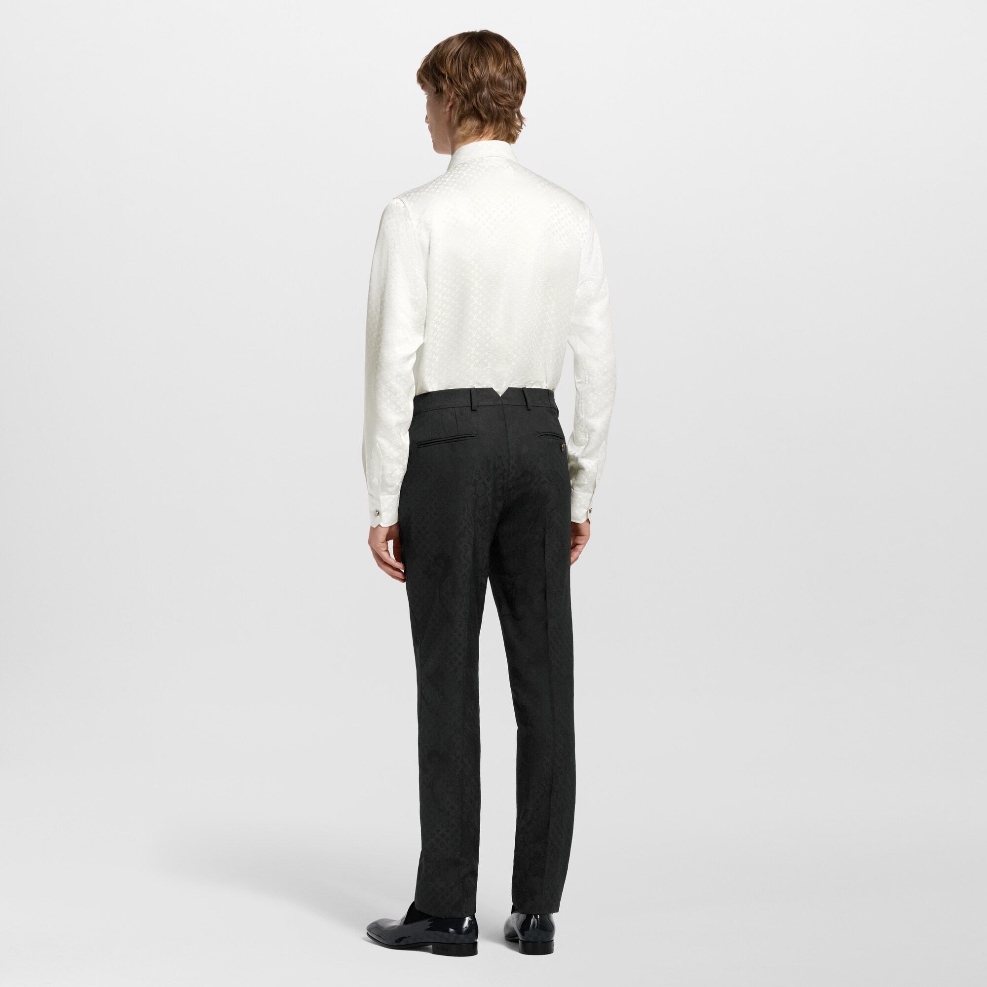 Evening Hemd aus Mini Monogram Seide  Herren Ready to Wear Hemden | LOUIS VUITTON (Zoom)