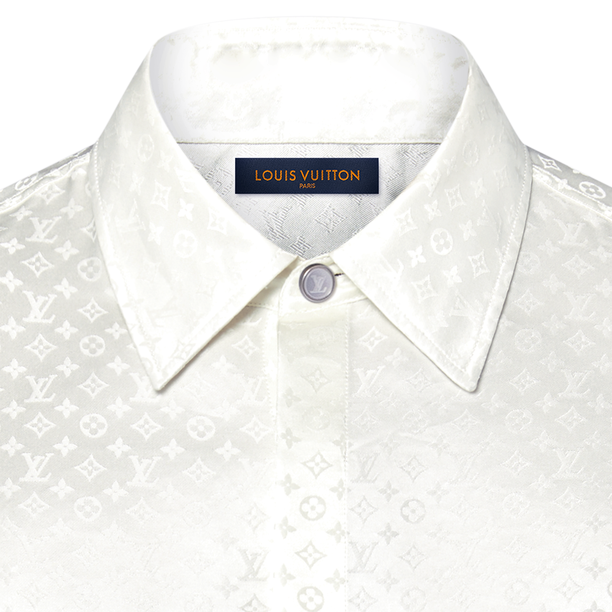 Evening Hemd aus Mini Monogram Seide  Herren Ready to Wear Hemden | LOUIS VUITTON (Zoom)