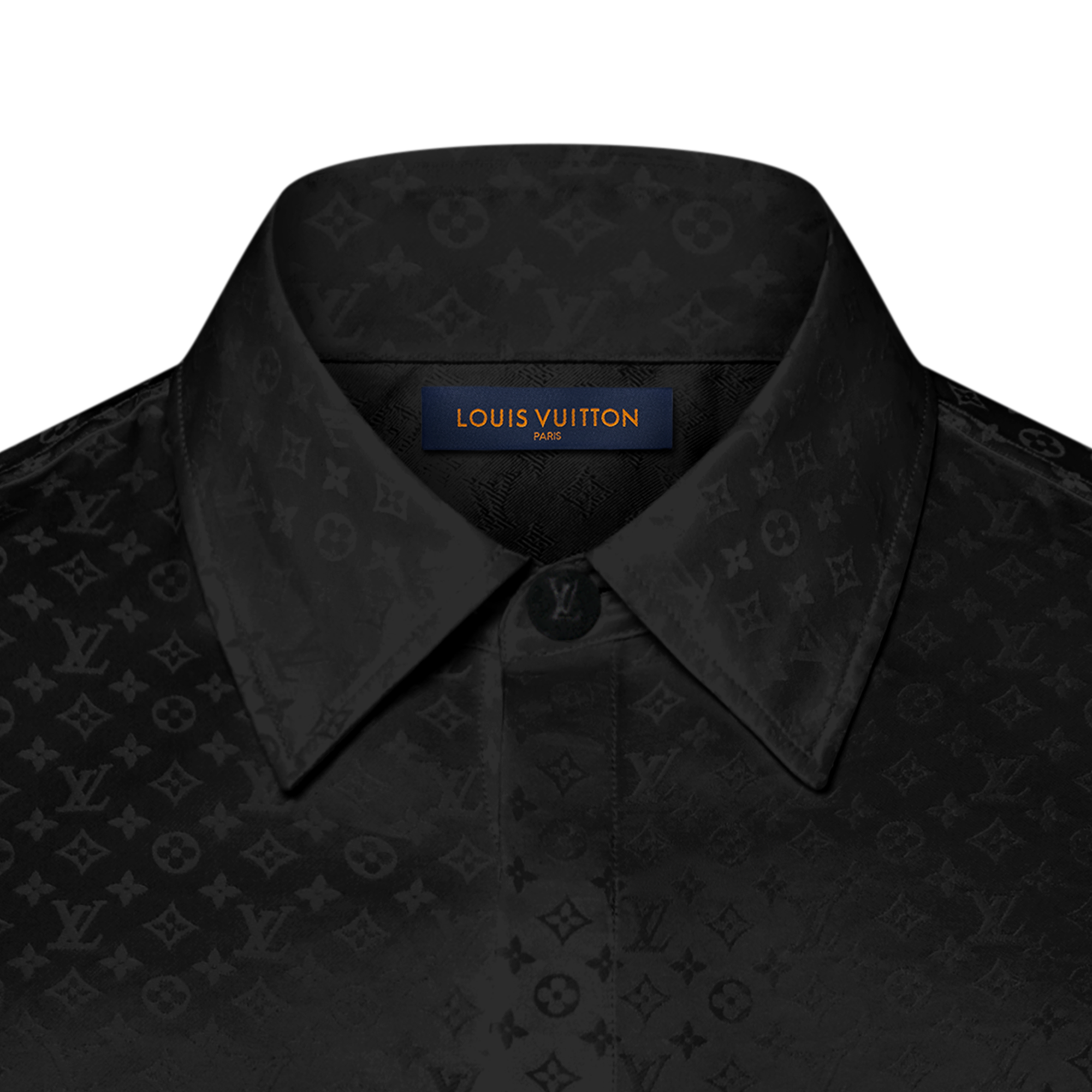 Evening Hemd aus Mini Monogram Seide  Herren Ready to Wear Hemden | LOUIS VUITTON (Zoom)