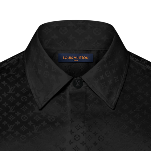 Evening Hemd aus Mini Monogram Seide Herren Ready to Wear Hemden | LOUIS VUITTON (Zoom)
