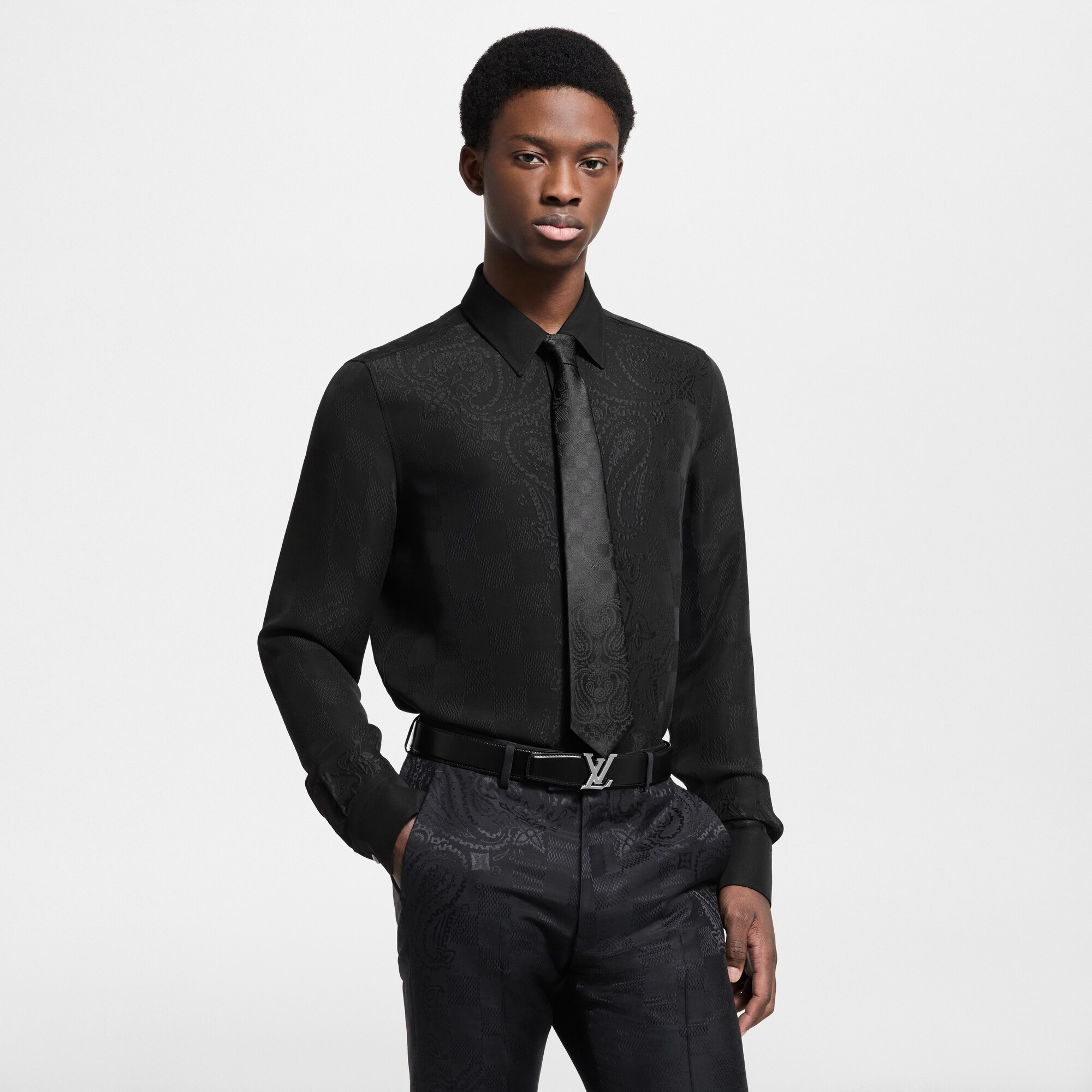 Evening Hemd aus Seide  Herren Ready to Wear Hemden | LOUIS VUITTON (Zoom)