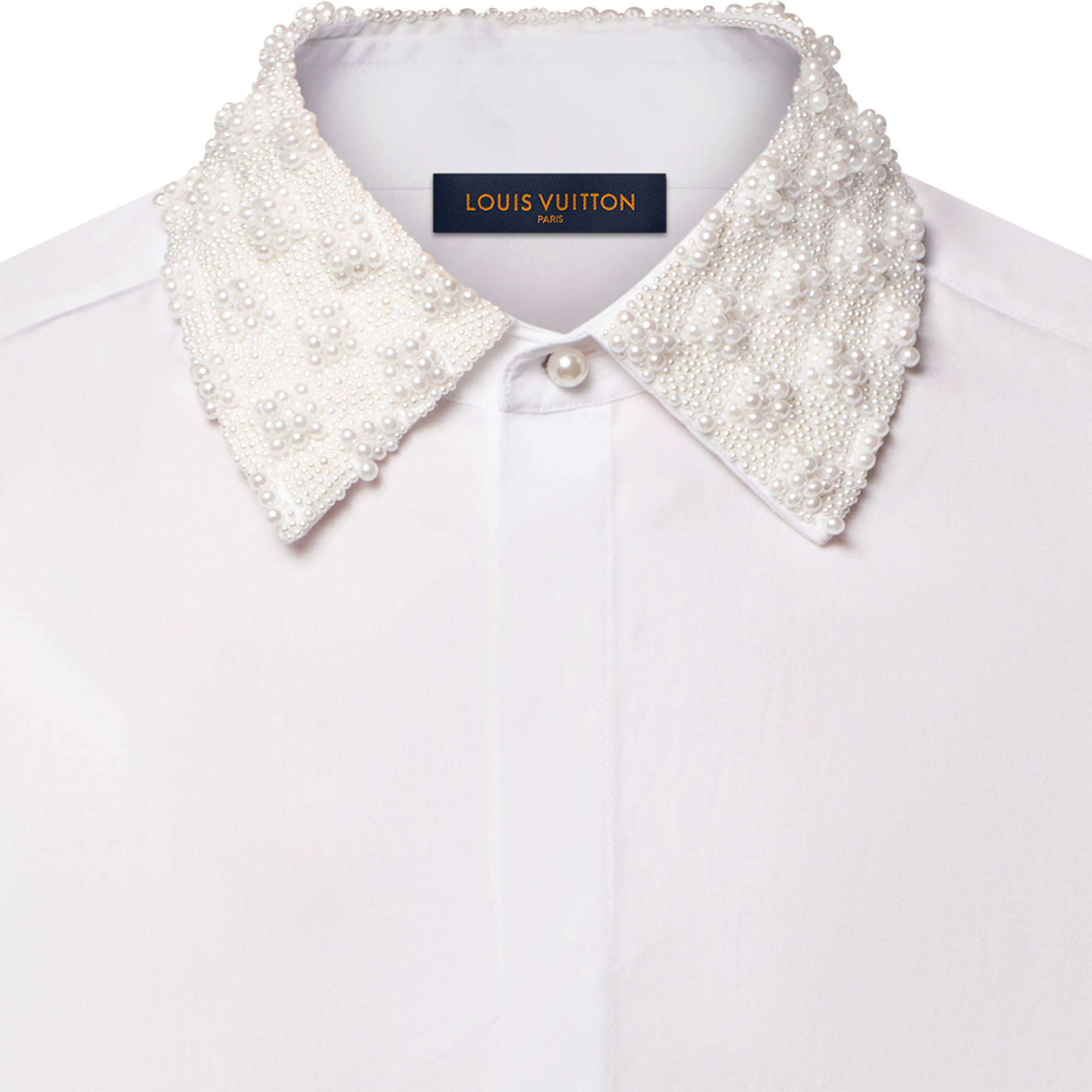 Evening Hemd mit verziertem Kragen  Herren Ready to Wear Hemden | LOUIS VUITTON (Zoom)