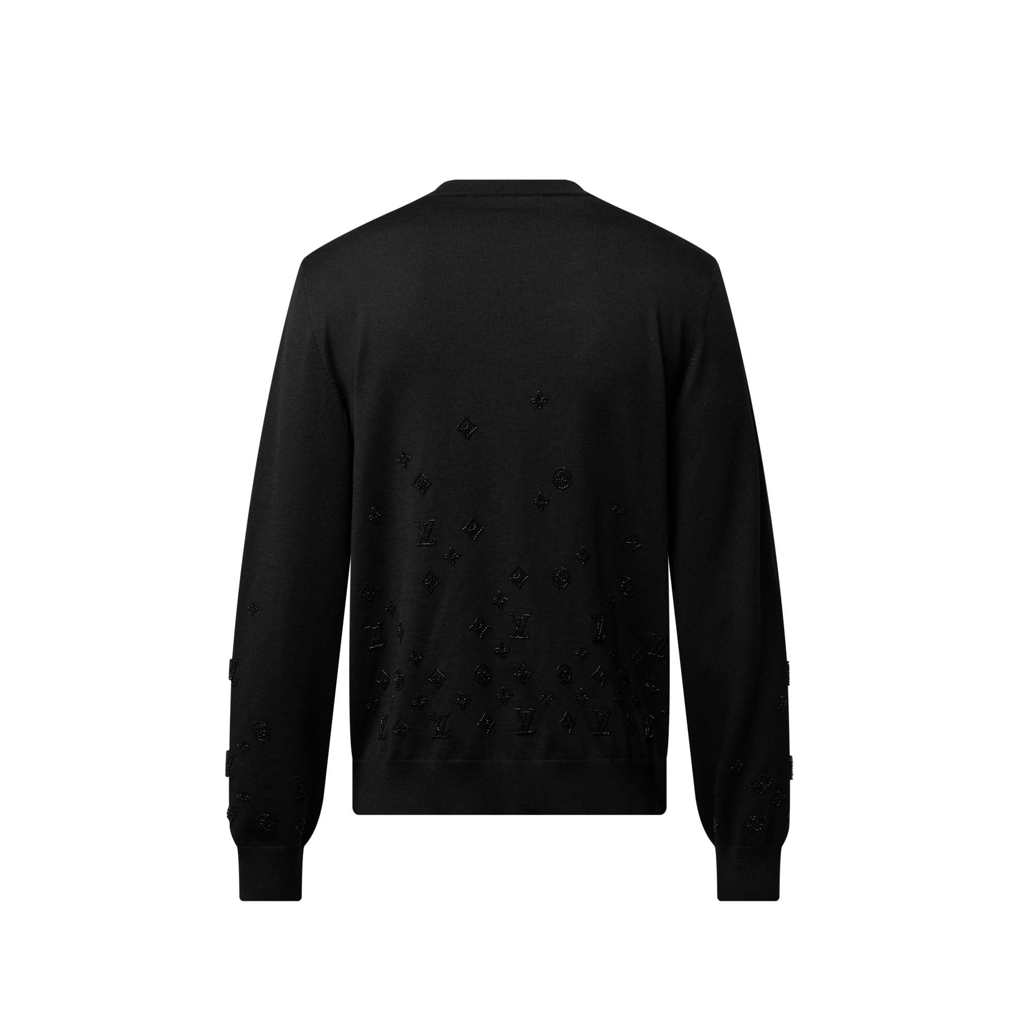 Evening Rundhalspullover mit Verzierungen  Herren Ready to Wear Vollständige Ready to Wear | LOUIS VUITTON (Zoom)