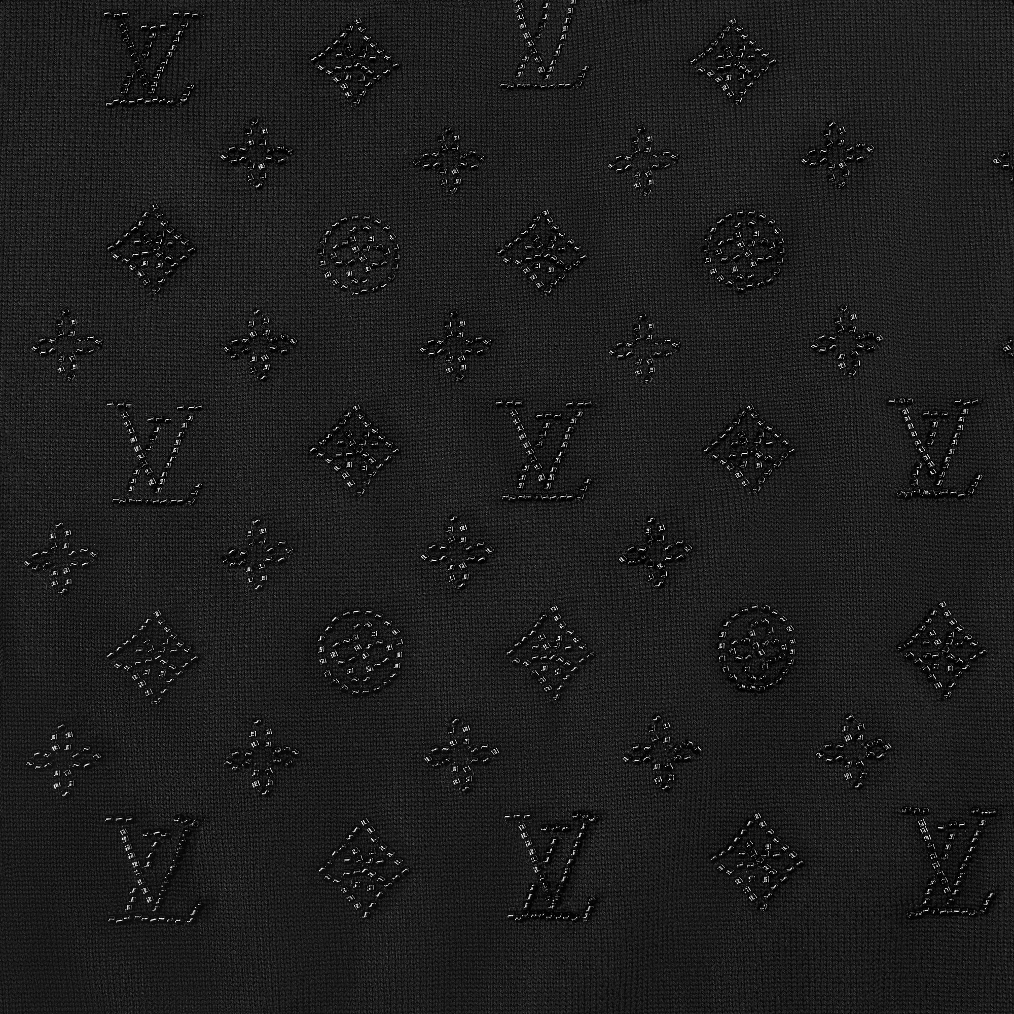 Evening Rundhalspullover mit Verzierungen  Herren Ready to Wear Vollständige Ready to Wear | LOUIS VUITTON (Zoom)