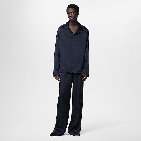 Evening Schlafanzughose aus Seidengemisch Herren Ready to Wear Hosen | LOUIS VUITTON (Zoom)