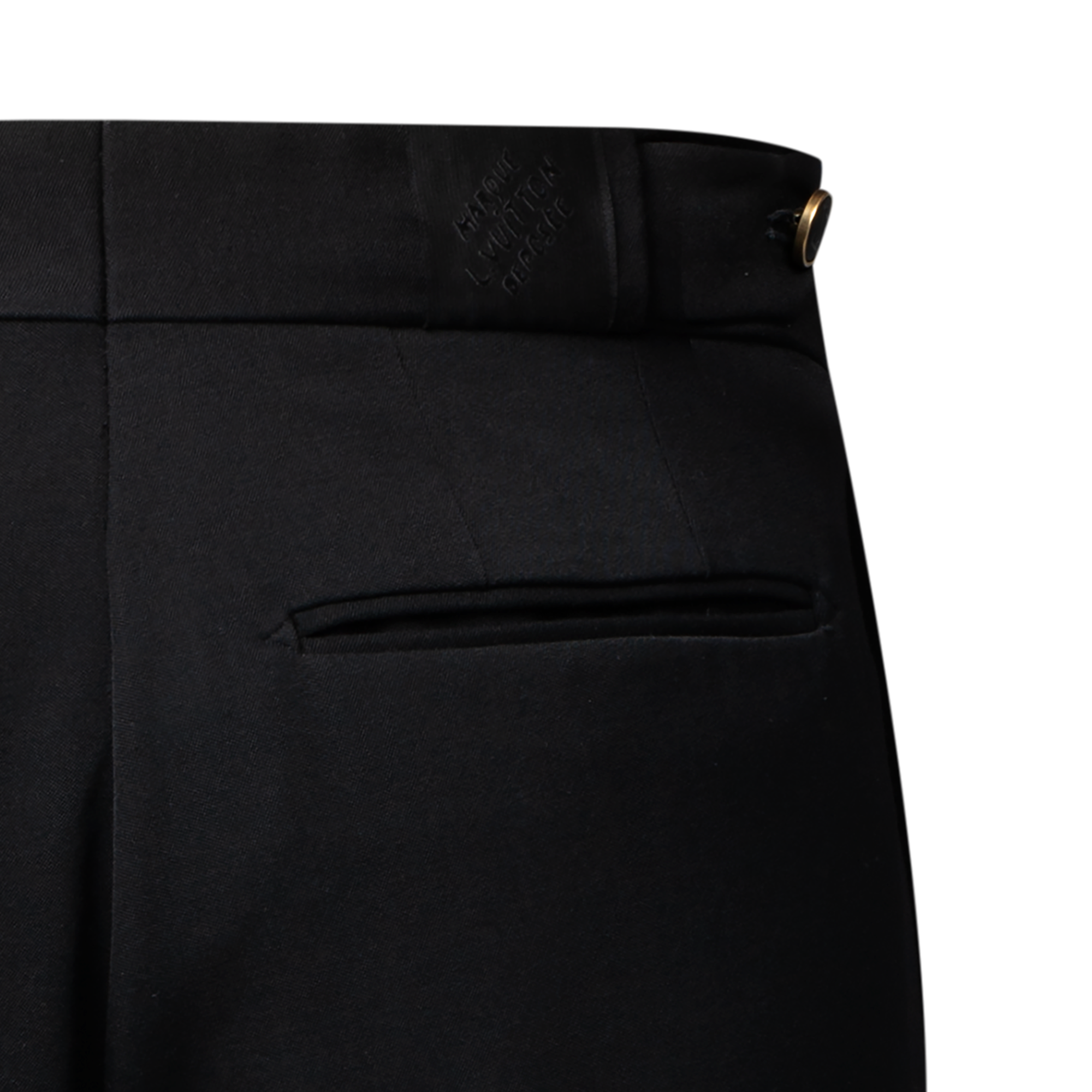 Evening Smoking Hose mit geflockten Details  Herren Ready to Wear Hosen | LOUIS VUITTON (Zoom)