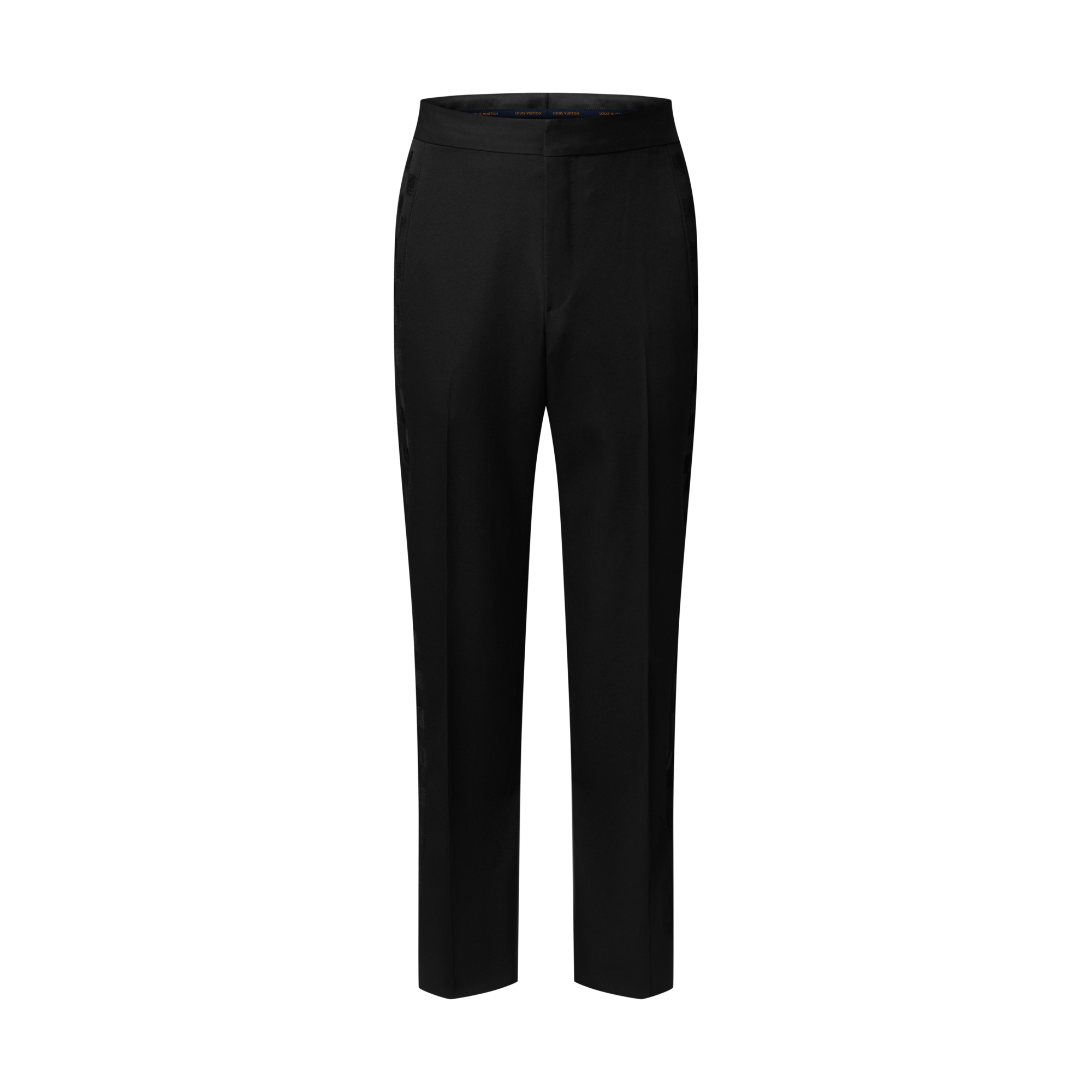 Evening Smoking Hose mit geflockten Details  Herren Ready to Wear Hosen | LOUIS VUITTON (Zoom)