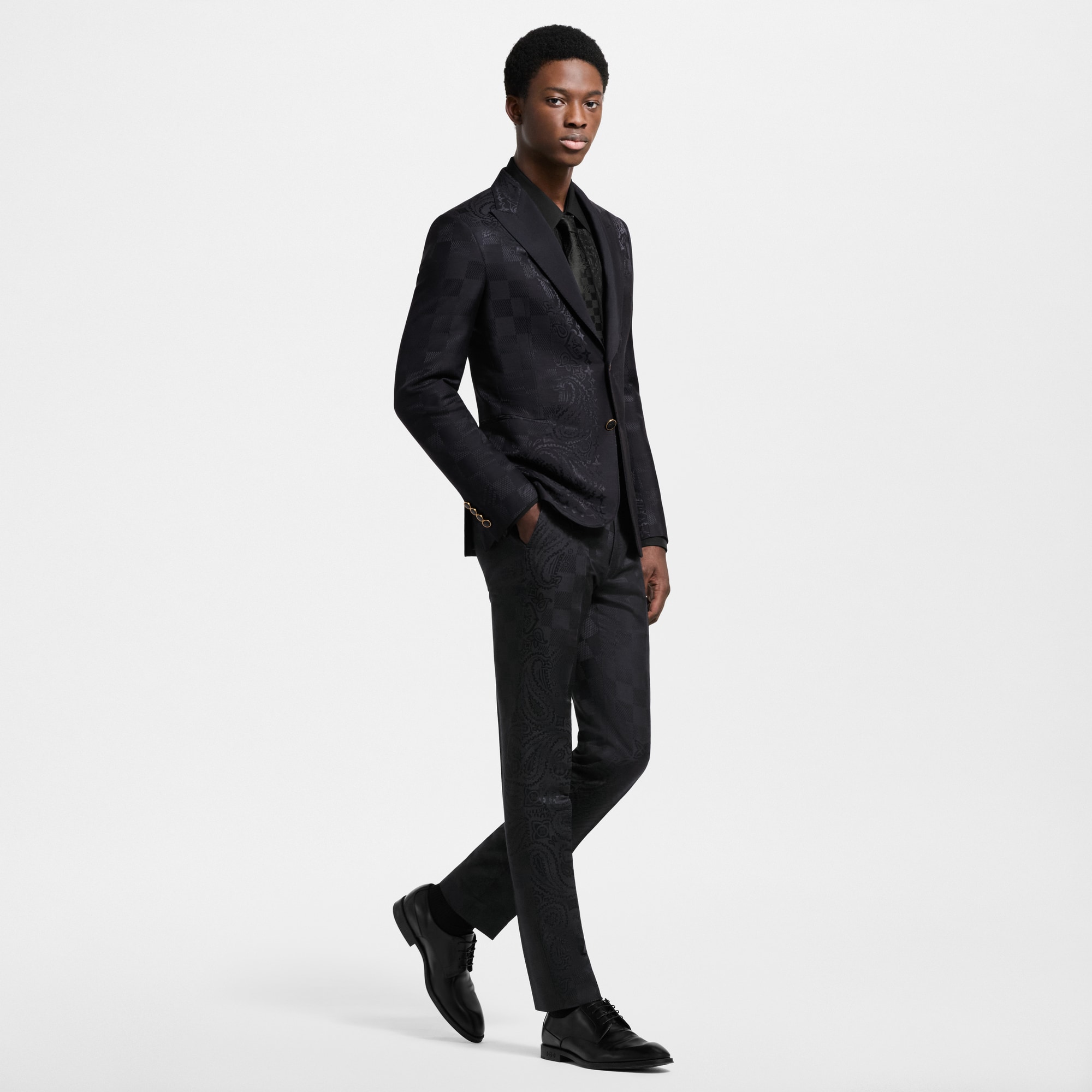 Evening Zigarettenhose aus Satin  Herren Ready to Wear Hosen | LOUIS VUITTON (Zoom)