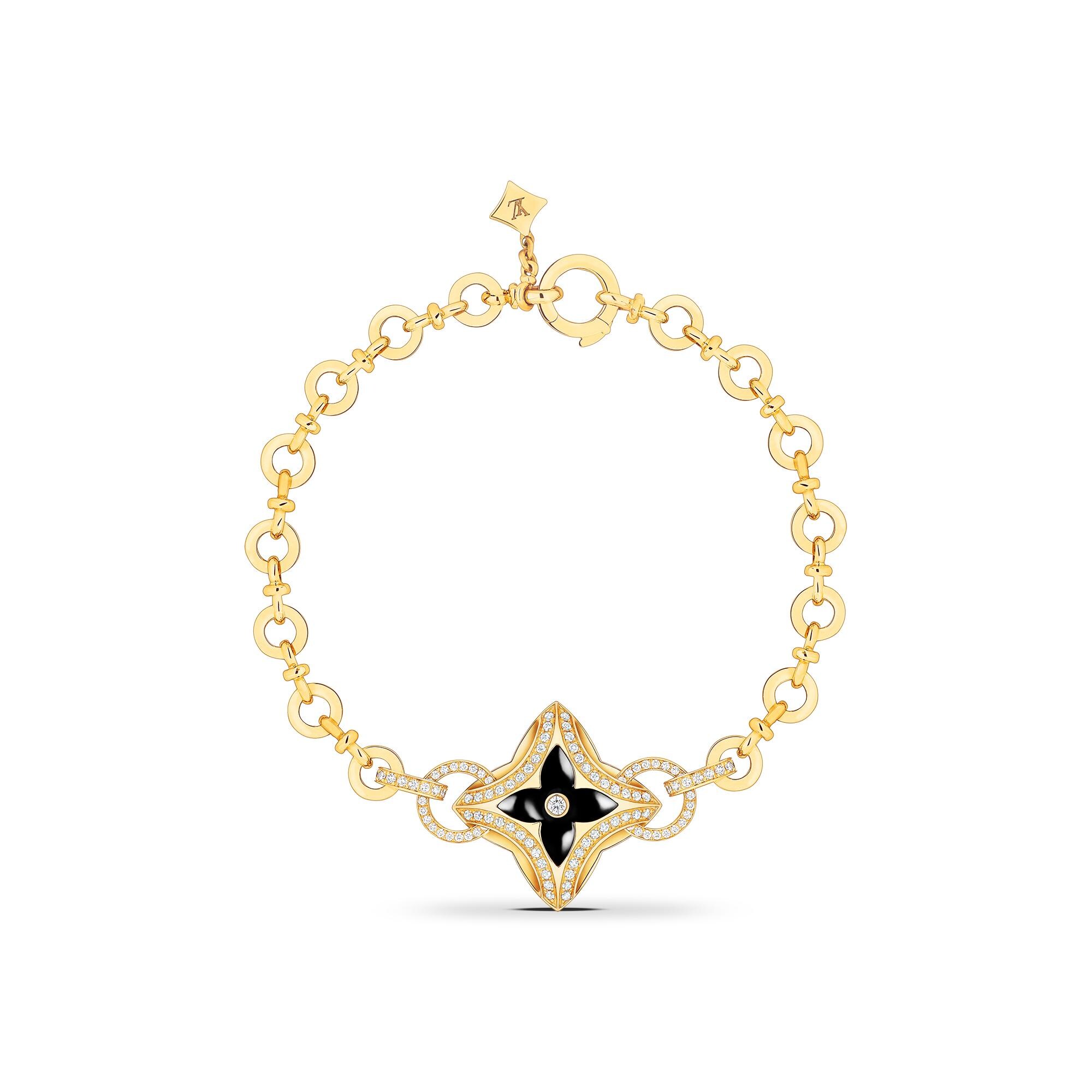 Ever Blossom Armband, Gelbgold, Onyx & Diamanten  Schmuck Kategorien Alle Schmuckstücke | LOUIS VUITTON (Zoom)