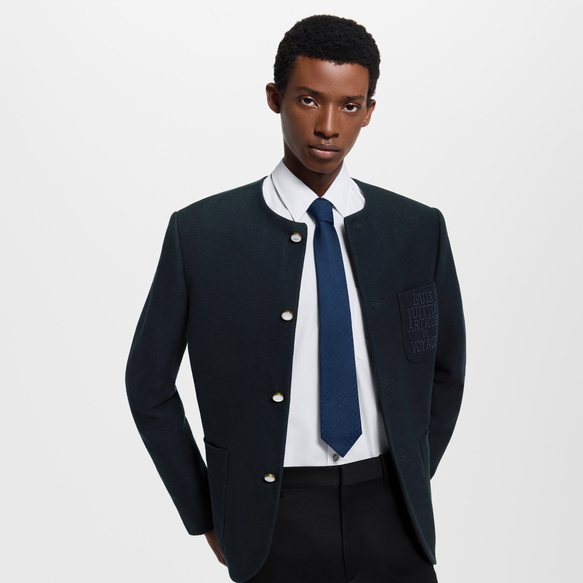 Fading Monogram Krawatte S00 Herren Accessoires Krawatten und Einstecktücher  | LOUIS VUITTON (Zoom)