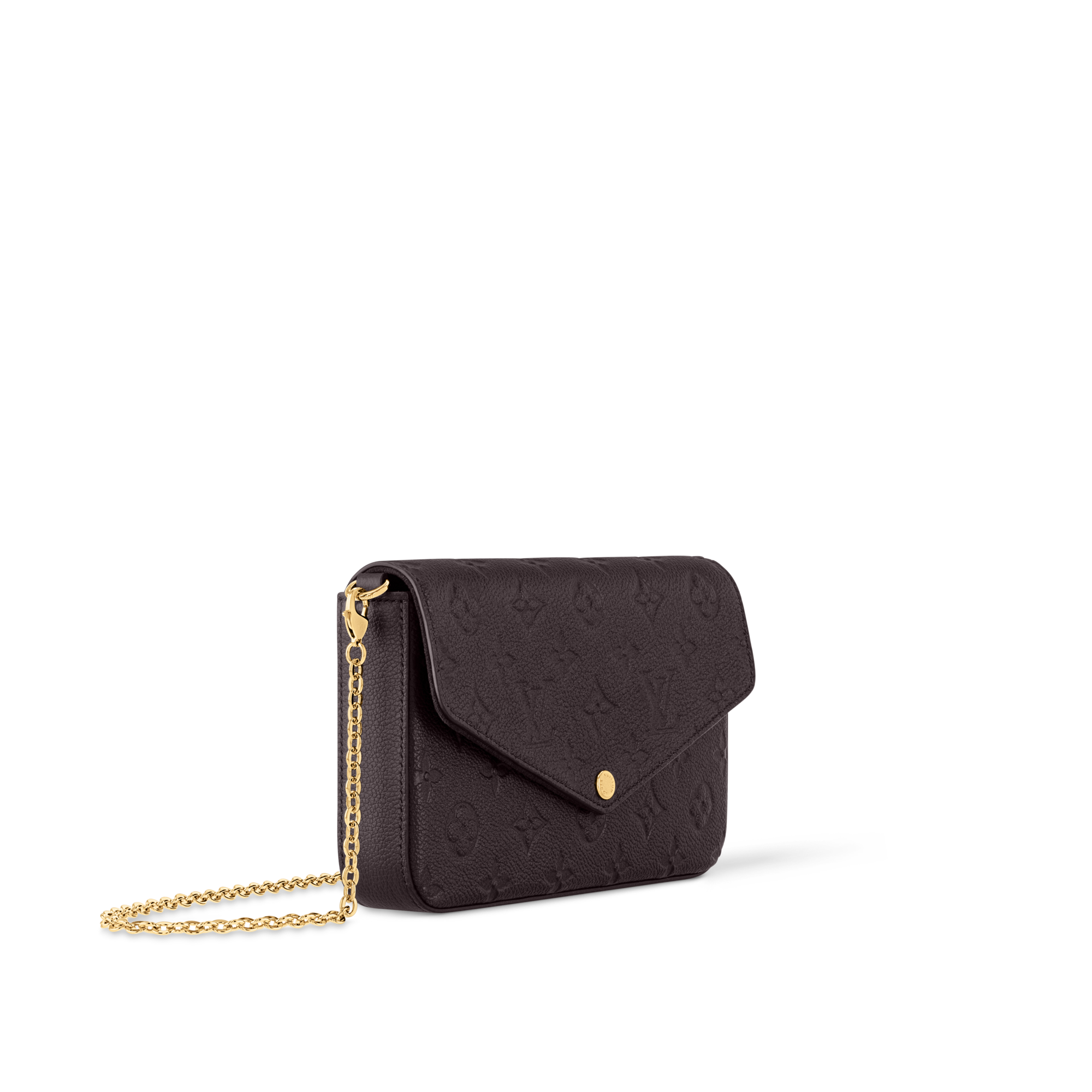 Félicie Pochette Monogram Empreinte Leder Damen Geldbörsen und Kleinlederwaren Tragbare Geldbörsen und Mikro-Taschen | LOUIS VUITTON (Zoom)