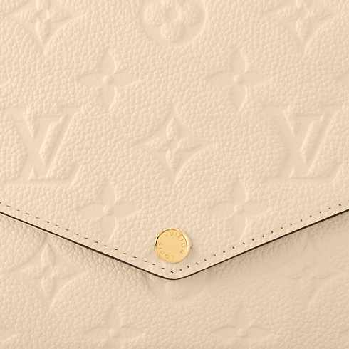 Félicie Pochette Monogram Empreinte Leder Damen Geldbörsen und Kleinlederwaren Tragbare Geldbörsen und Mikro-Taschen | LOUIS VUITTON (Zoom)