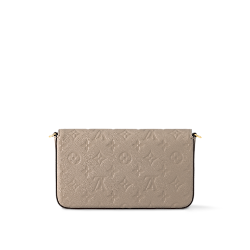 Félicie Pochette Monogram Empreinte Leder Damen Geldbörsen und Kleinlederwaren Tragbare Geldbörsen und Mikro-Taschen | LOUIS VUITTON (Zoom)