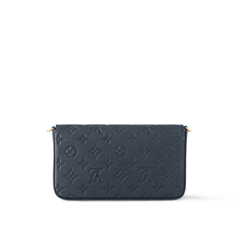 Félicie Pochette Monogram Empreinte Leder Damen Geldbörsen und Kleinlederwaren Tragbare Geldbörsen und Mikro-Taschen | LOUIS VUITTON (Zoom)