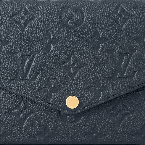 Félicie Pochette Monogram Empreinte Leder Damen Geldbörsen und Kleinlederwaren Tragbare Geldbörsen und Mikro-Taschen | LOUIS VUITTON (Zoom)