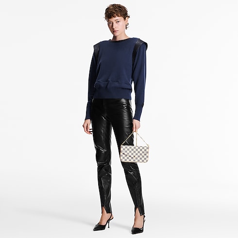 Félicie Pochette Damier Azur Canvas Damen Geldbörsen und Kleinlederwaren Tragbare Geldbörsen und Mikro-Taschen | LOUIS VUITTON (Zoom)