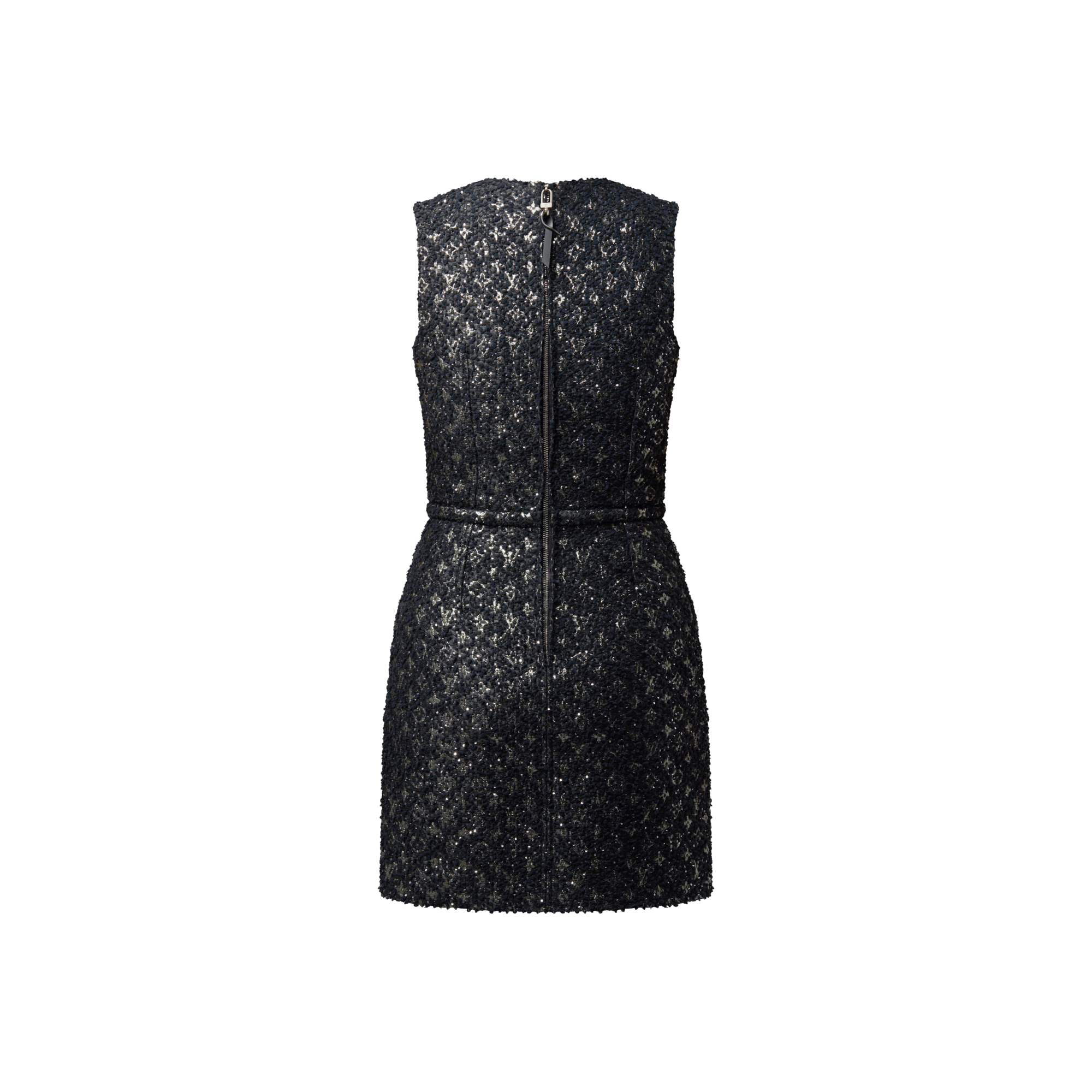 Figurbetontes Kleid in Monogram Tweed  Damen Ready to Wear Kleider | LOUIS VUITTON (Zoom)