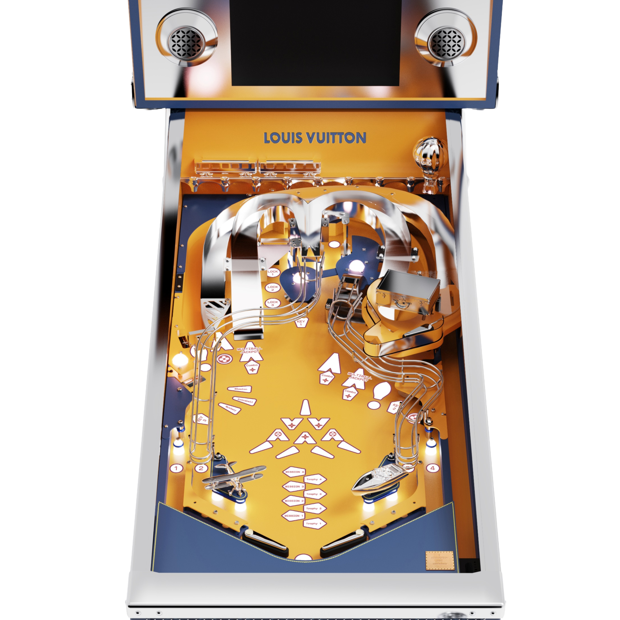 Flipper Monogram Canvas Trunks, Reisen und Wohnen Sport und Freizeit } | LOUIS VUITTON (Zoom)