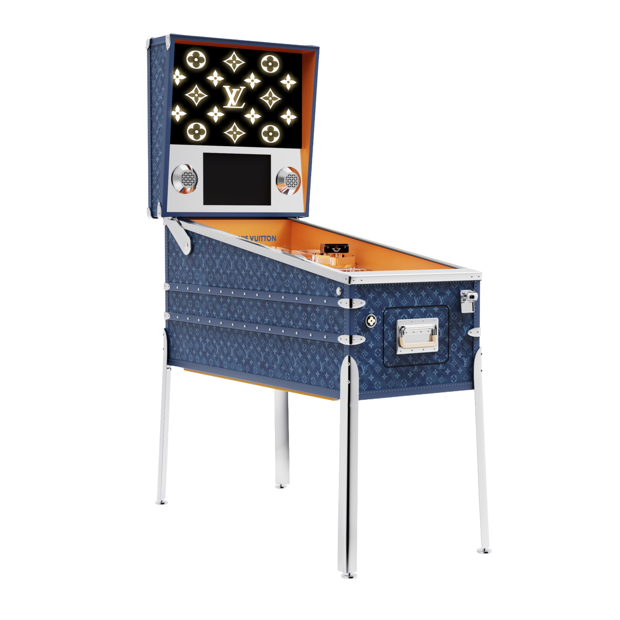 Flipper Monogram Canvas Trunks, Reisen und Wohnen Sport und Freizeit } | LOUIS VUITTON (Zoom)