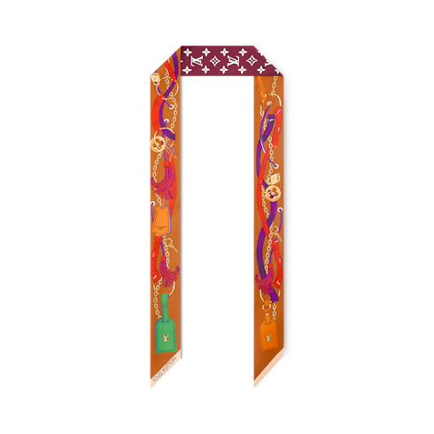 Flower And Straps BB Bandeau S00 Damen Accessoires Seidentücher und Bandeaus | LOUIS VUITTON (Zoom)