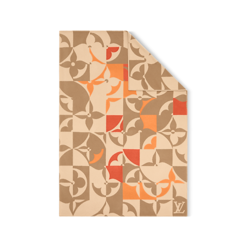 Flower Puzzle Decke 140 x 200 Trunks, Reisen und Wohnen Wohnen und Art of Dining Wohntextilien | LOUIS VUITTON (Zoom)