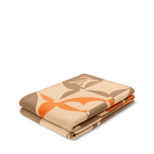 Flower Puzzle Decke 140 x 200 Trunks, Reisen und Wohnen Wohnen und Art of Dining Wohntextilien | LOUIS VUITTON (Zoom)