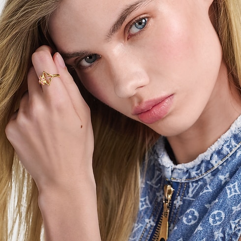 Flowergram Strass Ring S00 Damen Modeschmuck Ringe | LOUIS VUITTON (Zoom)