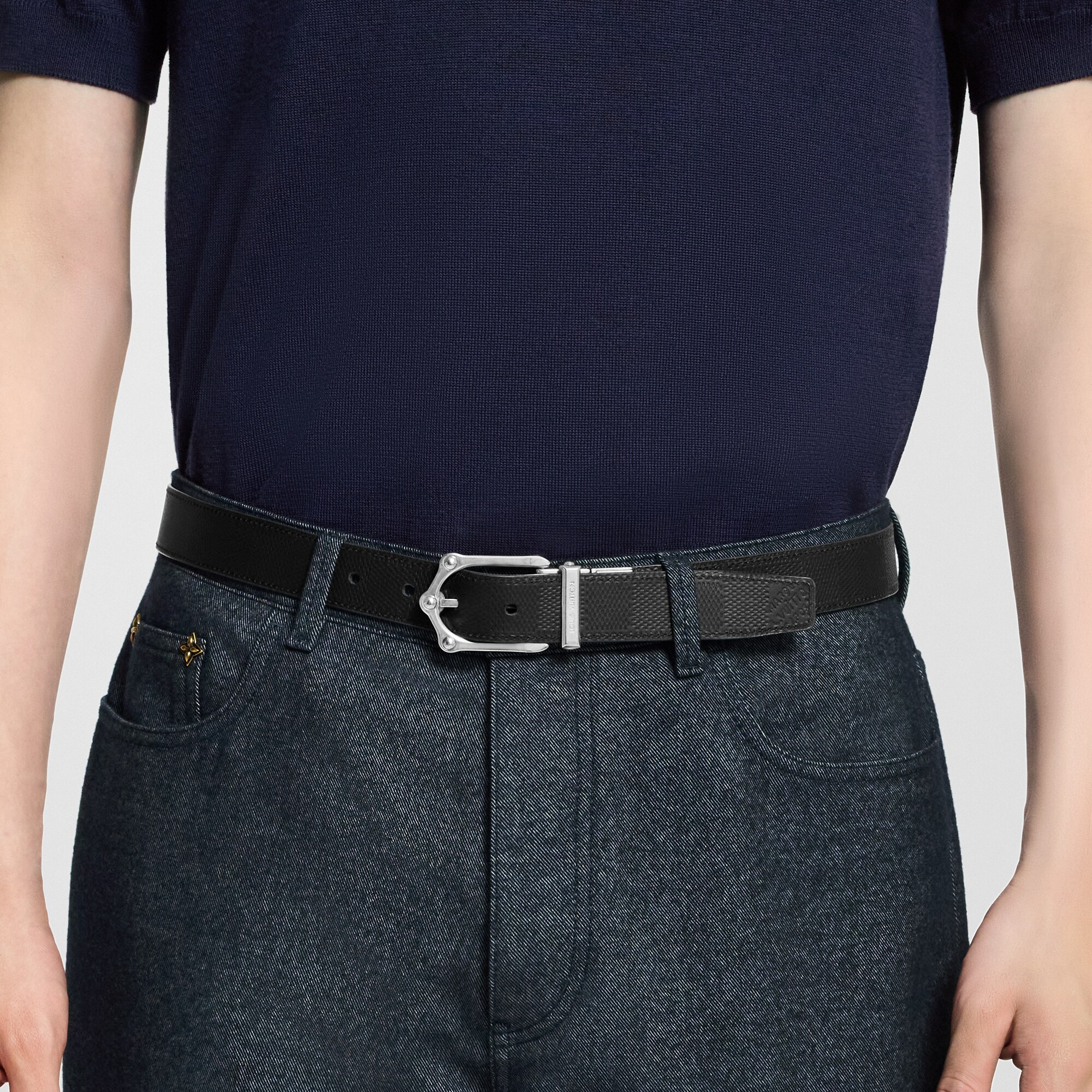 Frog Wendegürtel 30 mm  Herren Accessoires Gürtel | LOUIS VUITTON (Zoom)