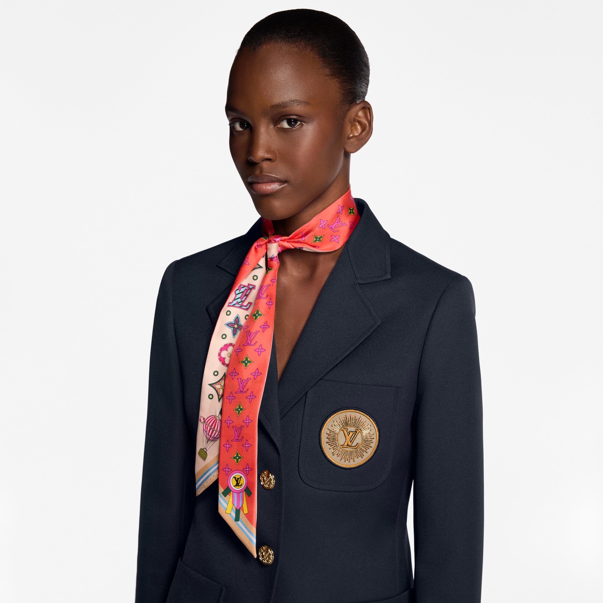 From The Cloud BB Bandeau S00 Damen Accessoires Seidentücher und Bandeaus | LOUIS VUITTON (Zoom)