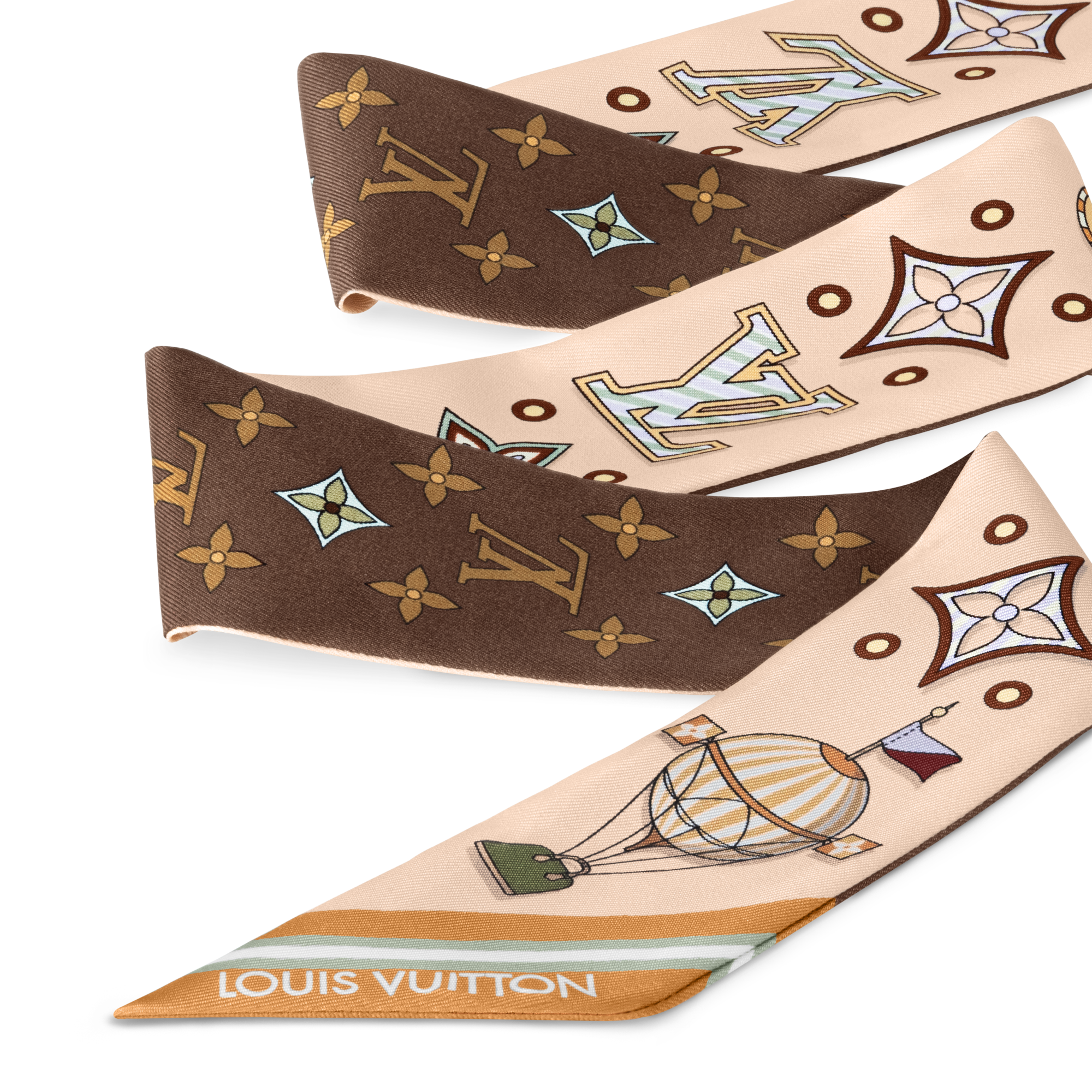 From The Cloud BB Bandeau S00 Damen Accessoires Seidentücher und Bandeaus | LOUIS VUITTON (Zoom)