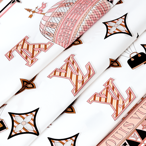 From The Cloud Carré 70 S00 Damen Accessoires Seidentücher und Bandeaus | LOUIS VUITTON (Zoom)