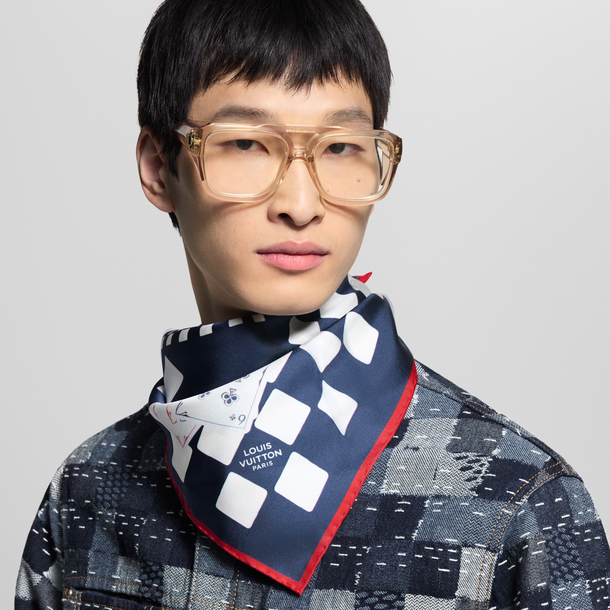Game Scene Bandana S00 Herren Accessoires Seidentücher und Bandanas | LOUIS VUITTON (Zoom)