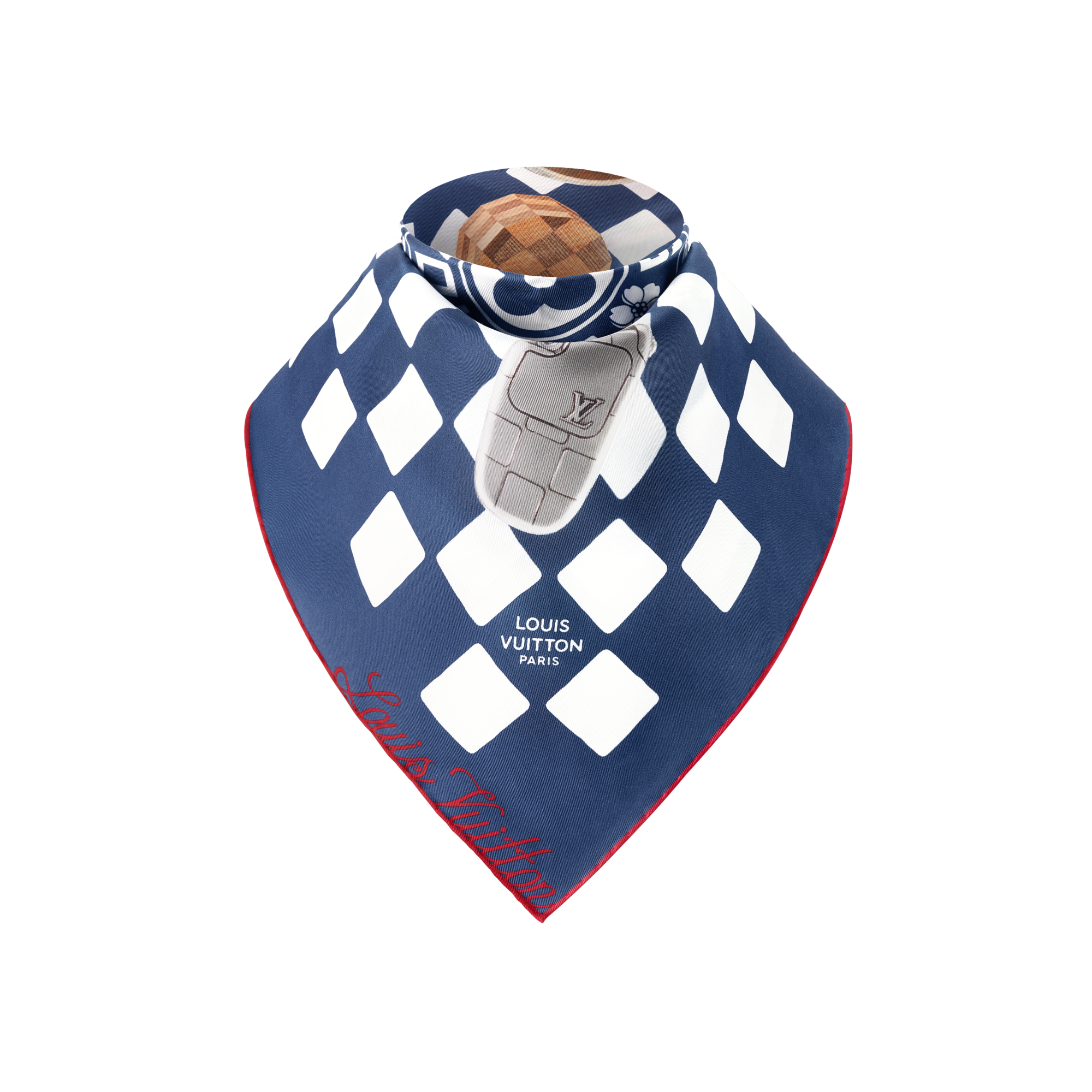 Game Scene Bandana S00 Herren Accessoires Seidentücher und Bandanas | LOUIS VUITTON (Zoom)