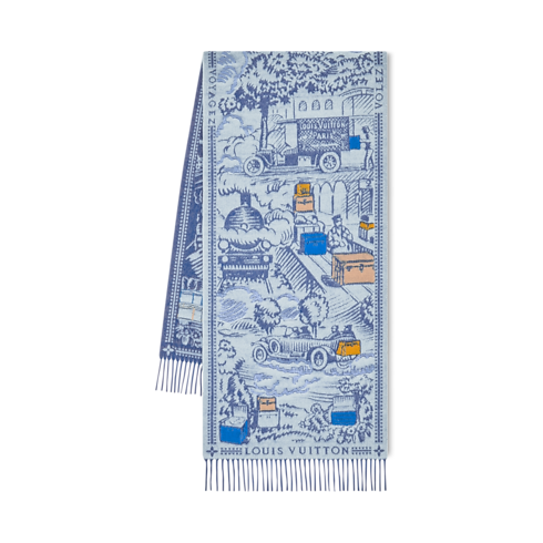 Gaston’s Travel Schal S00 Damen Accessoires Schals | LOUIS VUITTON (Zoom)