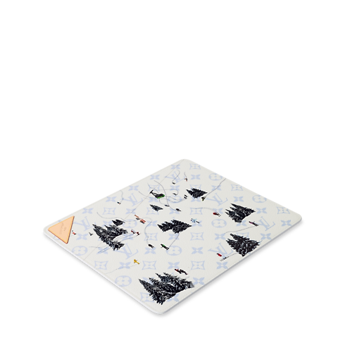 Gaston Ski Mousepad side view