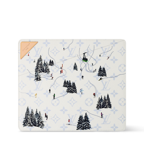 Gaston Ski Mousepad front view